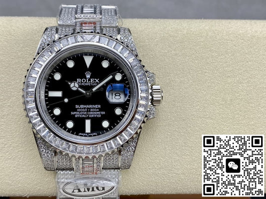 Rolex GMT-Master 116759 SAru-78216 AMG factory diamond strap