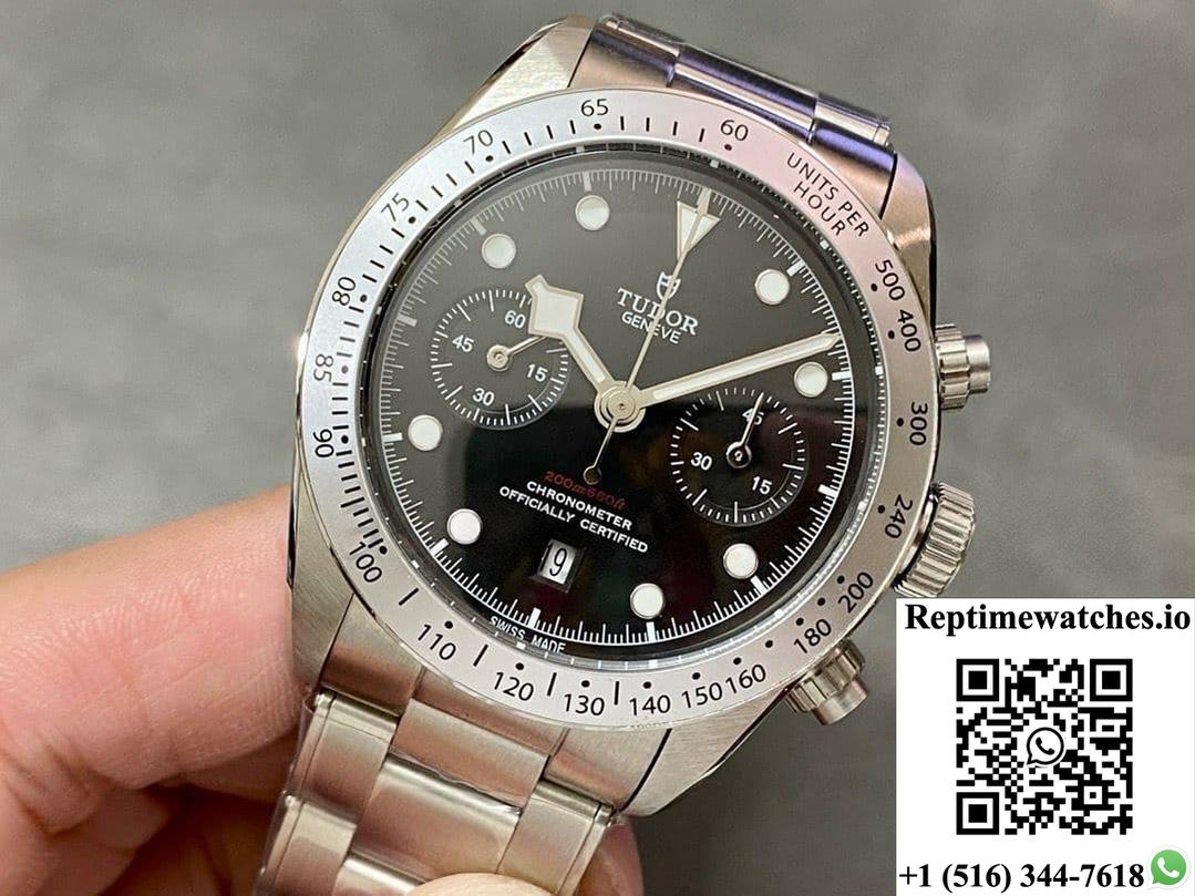 Tudor Black Bay M79350-0004 M+ Factory Stainless Steel Strap-Rep Time Watches