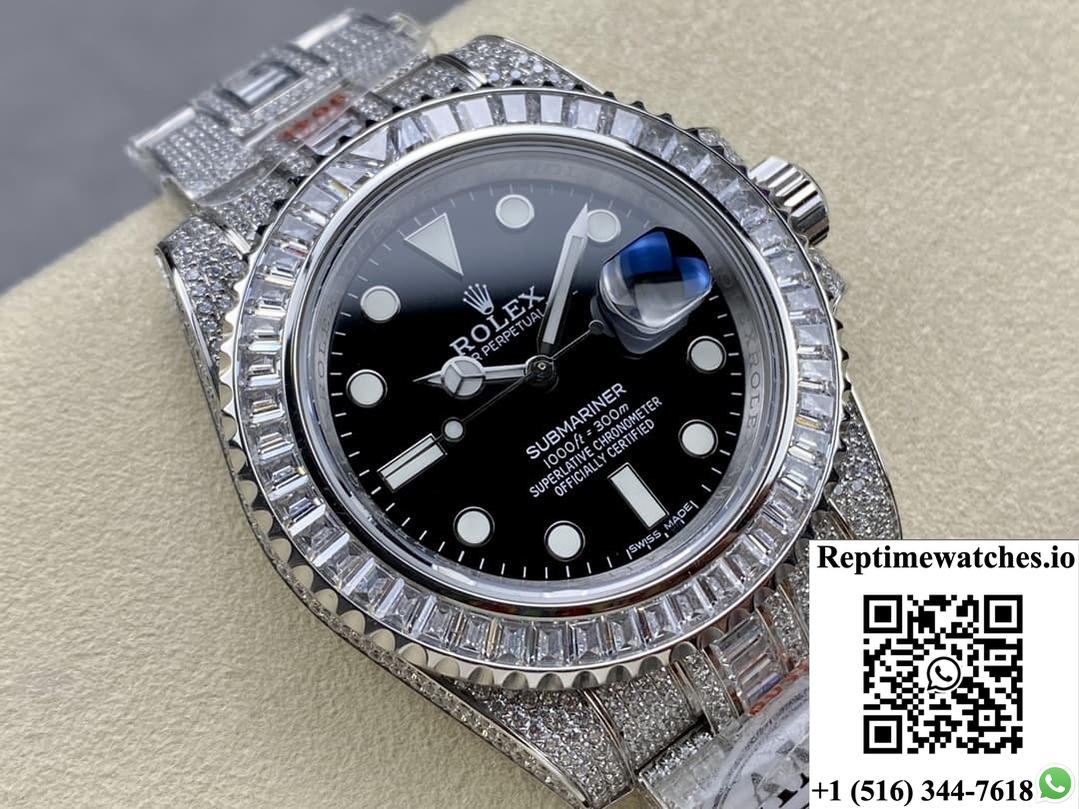 Rolex GMT-Master 116759 SAru-78216 AMG factory diamond strap