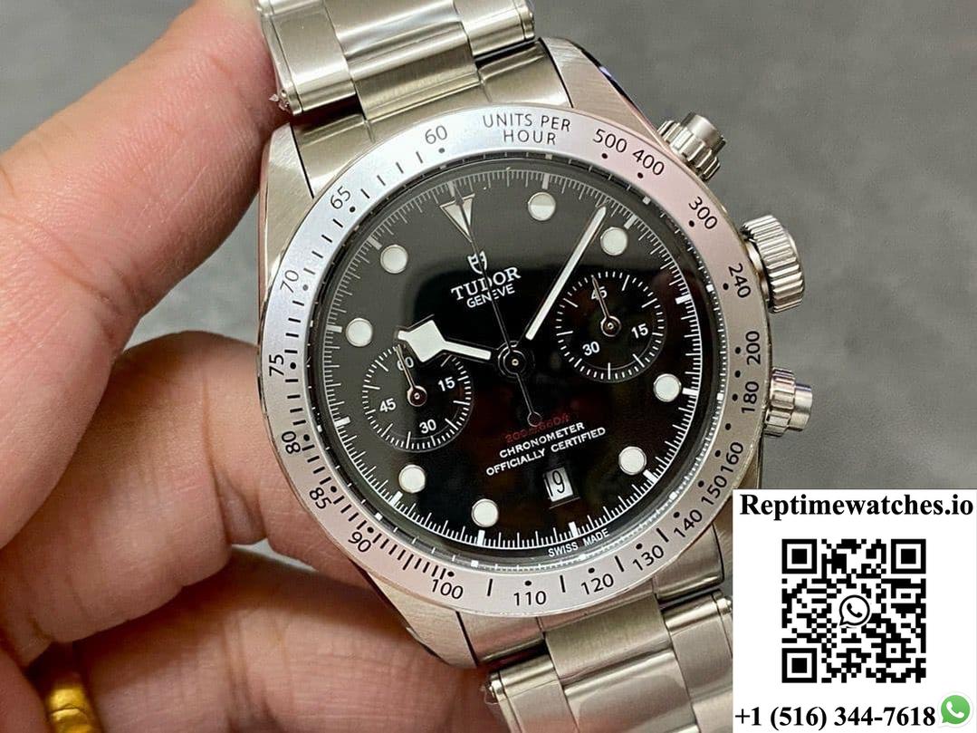 Tudor Black Bay M79350-0004 M+ Factory Stainless Steel Strap-Rep Time Watches