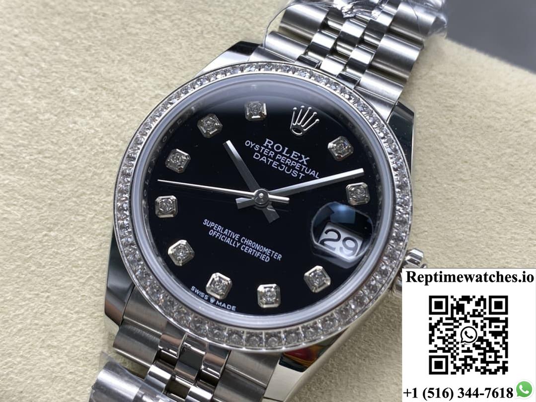 Rolex Datejust M126284RBR-0019 AR Factory Diamond Hour Markers