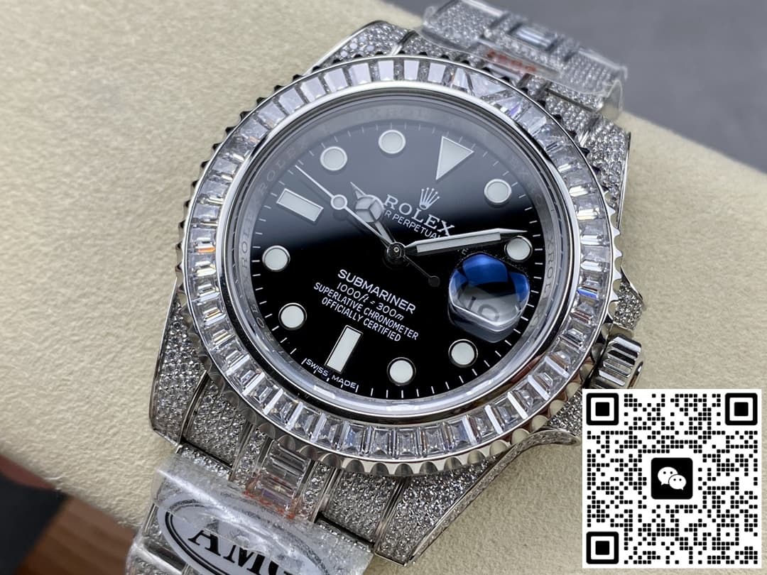Rolex GMT-Master 116759 SAru-78216 AMG factory diamond strap