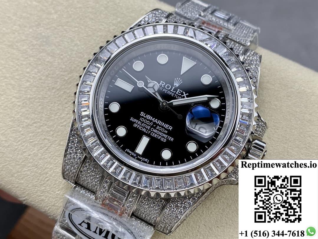 Rolex GMT-Master 116759 SAru-78216 AMG factory diamond strap