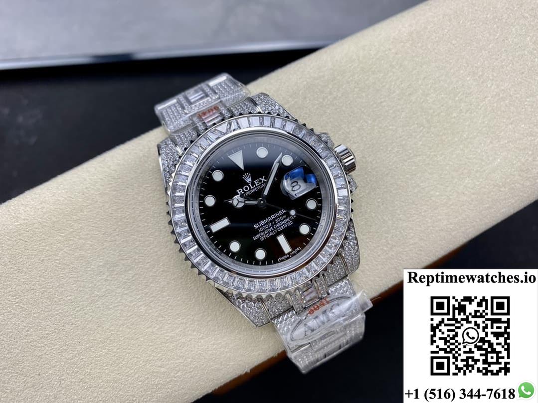Rolex GMT-Master 116759 SAru-78216 AMG factory diamond strap