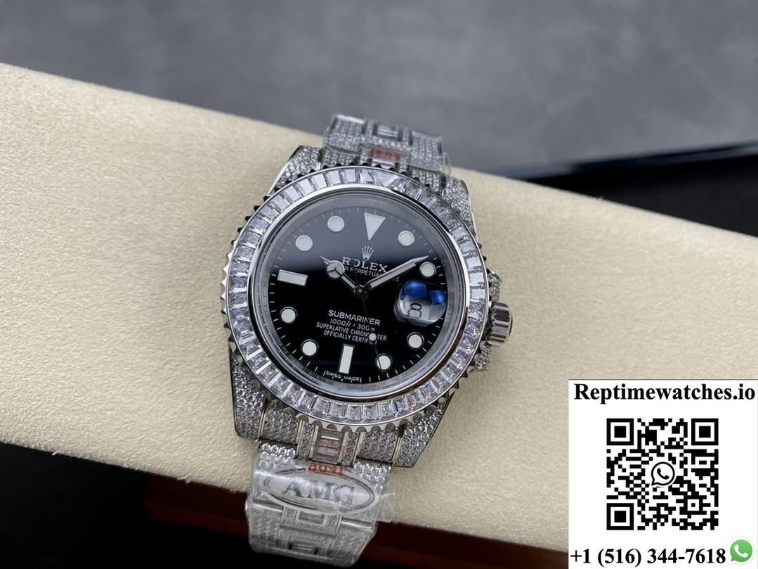 Rolex GMT-Master 116759 SAru-78216 AMG factory diamond strap