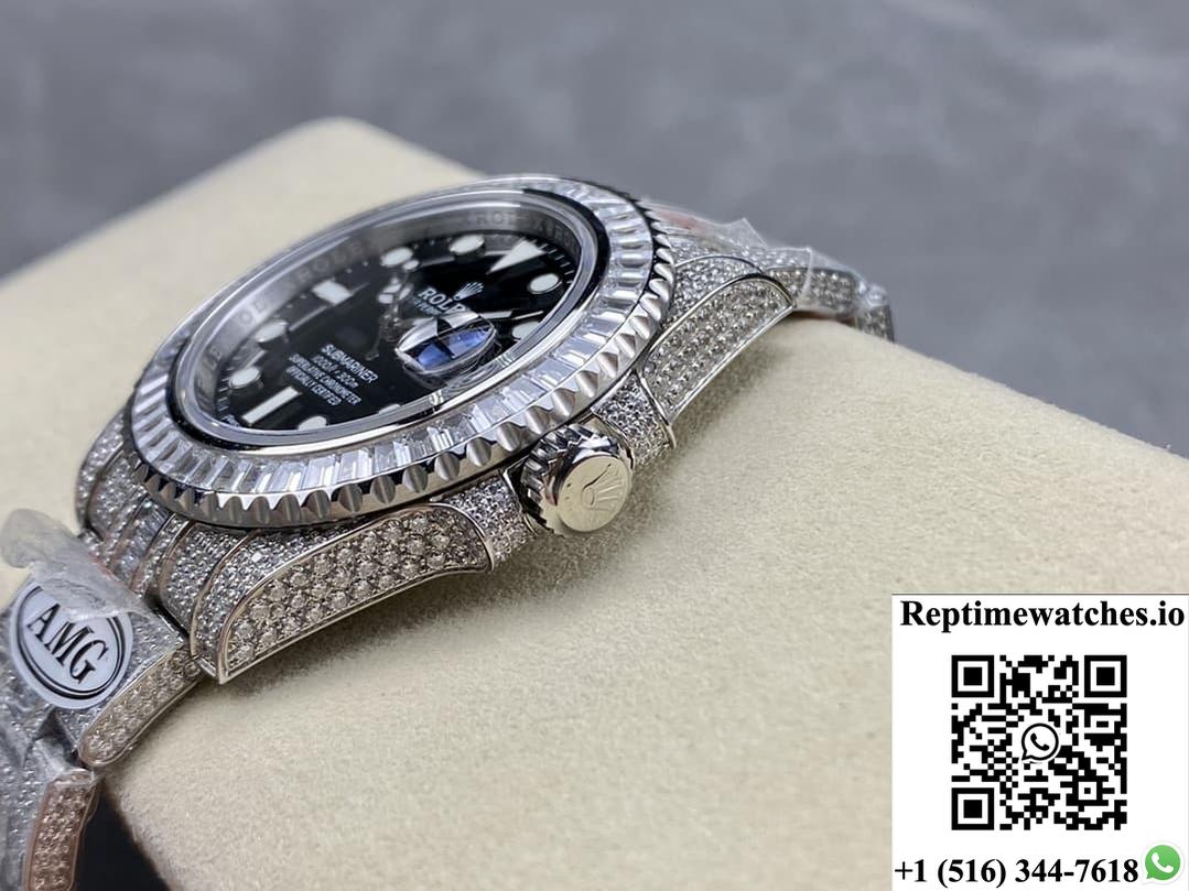 Rolex GMT-Master 116759 SAru-78216 AMG factory diamond strap