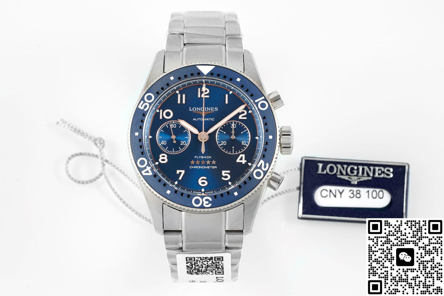 Longines Spirit L3.821.4.93.6 AF Factory Flyback