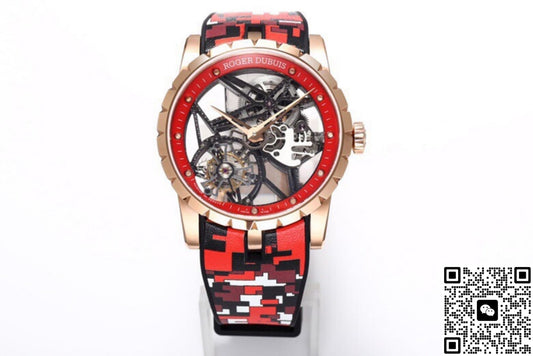 Roger Dubuis Excalibur RDDBEX0938 NEW Factory Rose Gold Case
