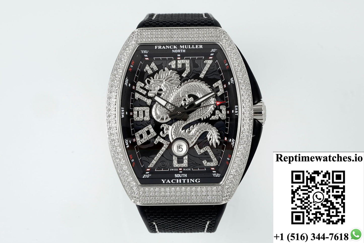 Franck Muller Vanguard ABF Factory Diamond-Set Case