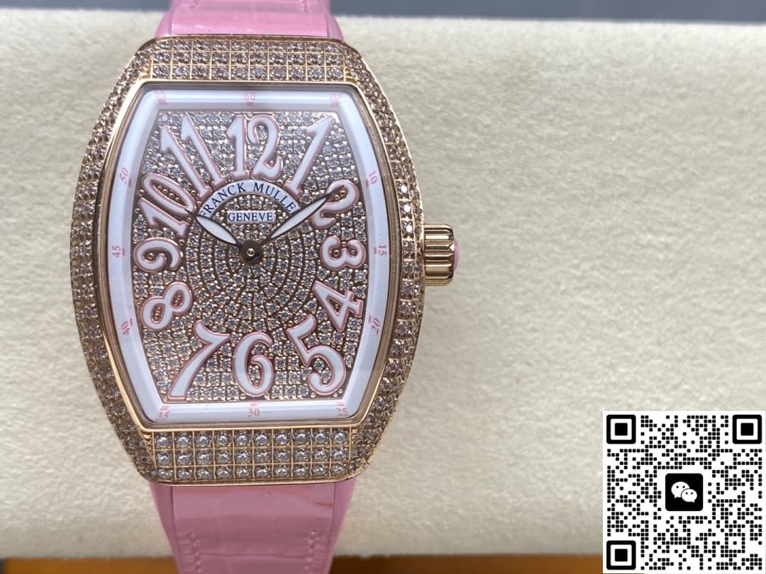 Franck Muller LADIES’COLLECTION V 32 SC AT FO D CD ABF factory diamond dial