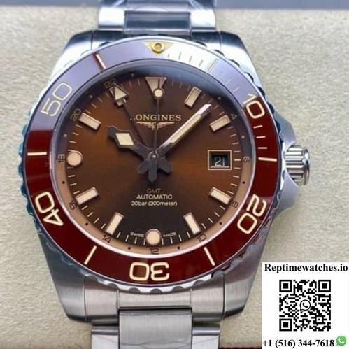 Longines Sports L3.790.4.66.6 Gr Factory Dual Time Zone-Rep Time Watches