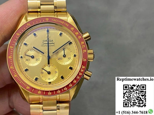 Omega Speedmaster 310.60.42.50.99.001 OM factory gold strap