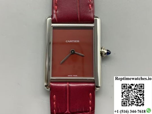 Cartier Tank WSTA0054 F1 Factory Square Dial