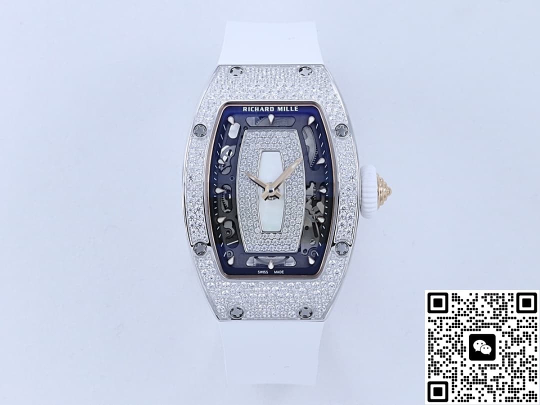 Richard Miller Ladies RM07-01 ZF Factory Transparent Case Back