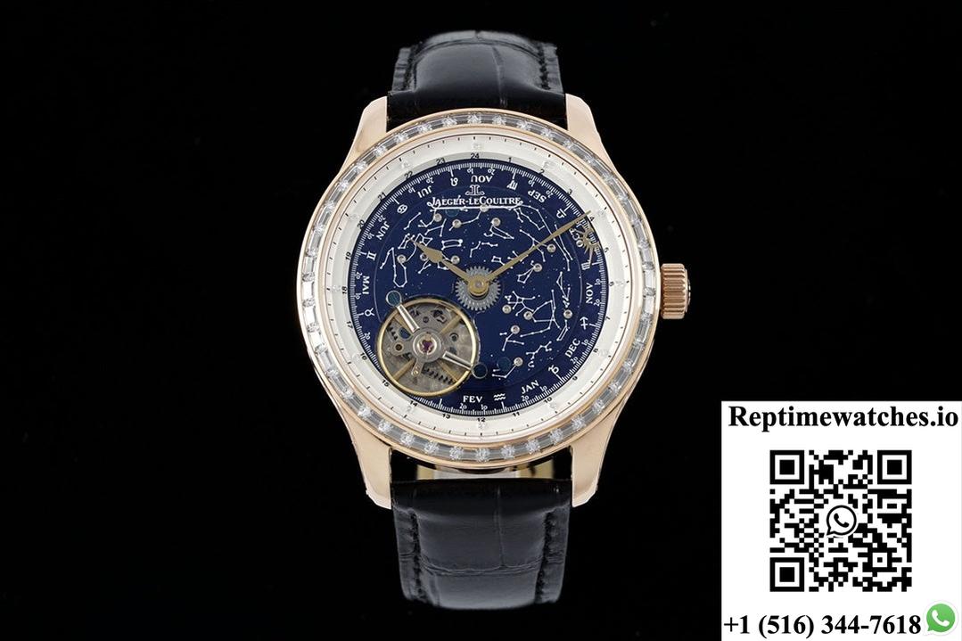 Jaeger-Lecoultre Master Rms Factory Tourbillon Leather Strap-Rep Time Watches