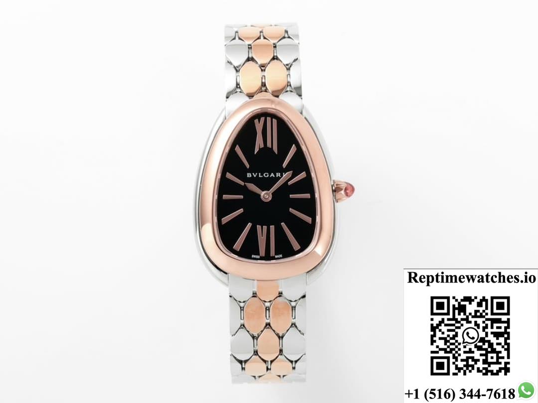 Bvlgari SERPENTI 103799 BV factory two-tone watch strap