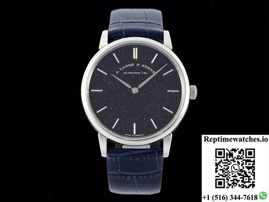 Lange SAXONIA 205.086-LS2053AX F8 factory V3 stainless steel case