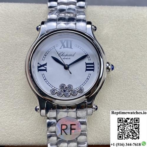 Chopard Happy Sport 278610-3001 Rf Factory Stainless Steel Case-Rep Time Watches