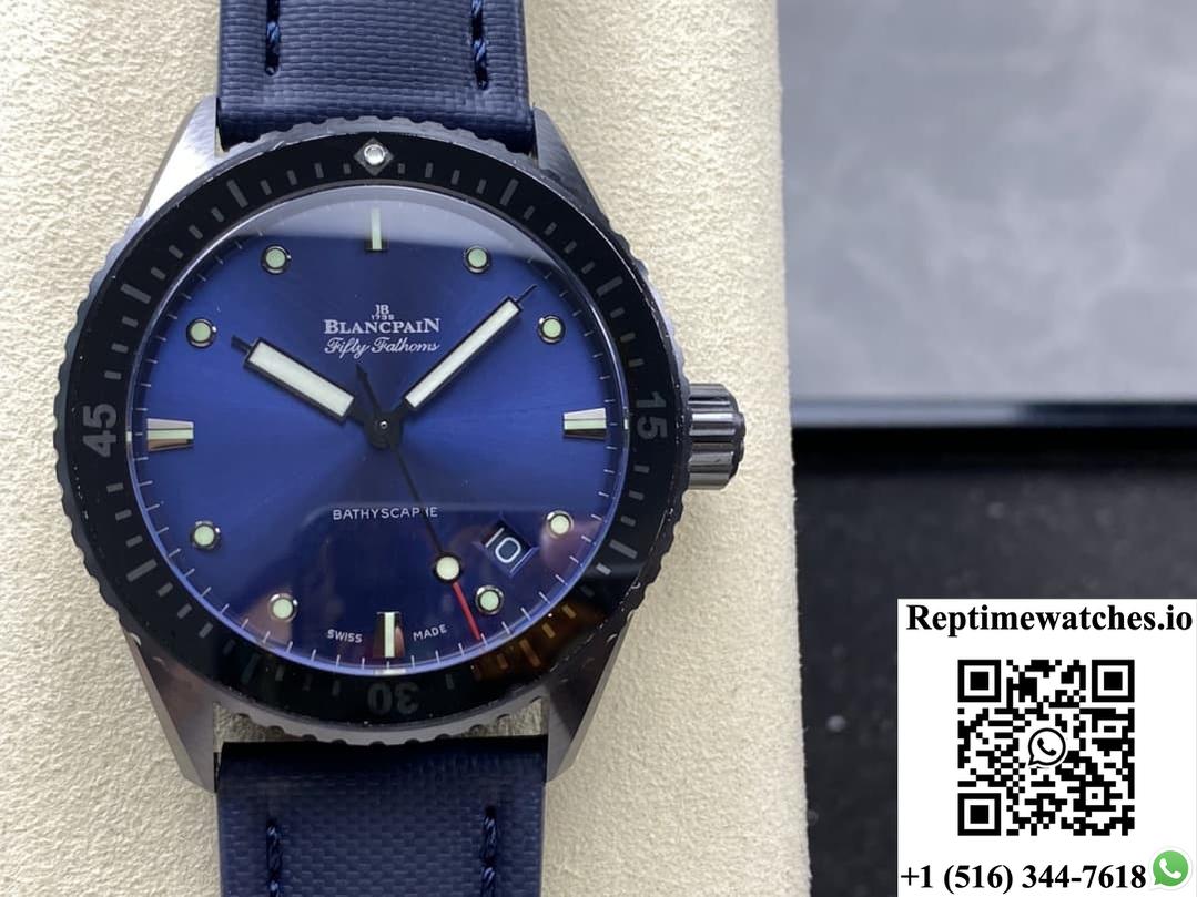 Blancpain Fifty Fathoms 5000A-0140-O52A GF Factory Date Display