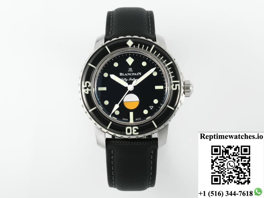 Blancpain Fifty Fathoms 5008-11B30-Naba Zf Factory Stainless Steel Case-Rep Time Watches