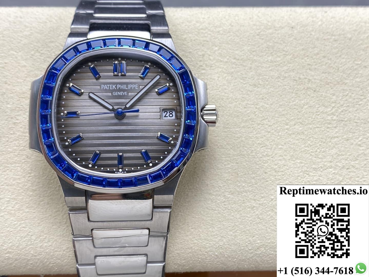 Patek Philippe Nautilus 5711 GR Factory Stainless Steel Strap