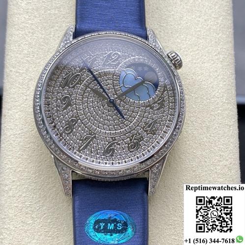 Vacheron Constantin Égérie 8006F-000G-B499 Yms Factory Diamond Dial-Rep Time Watches