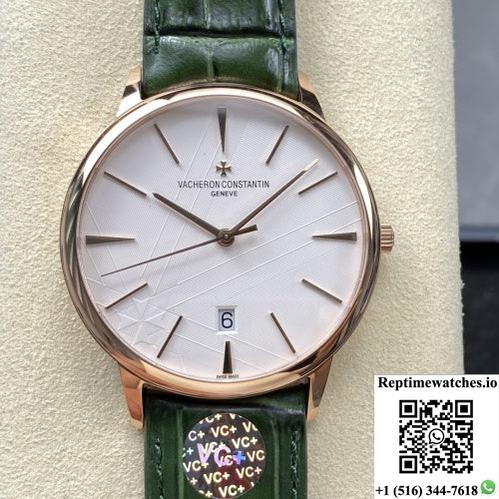 Vacheron Constantin Patrimony 85180-000R-H116 Vc+ Factory Silver-White Dial-Rep Time Watches