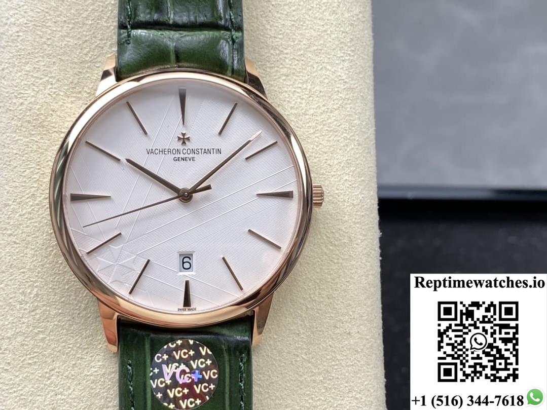 Vacheron Constantin Patrimony 85180-000R-H116 Vc+ Factory Silver-White Dial-Rep Time Watches