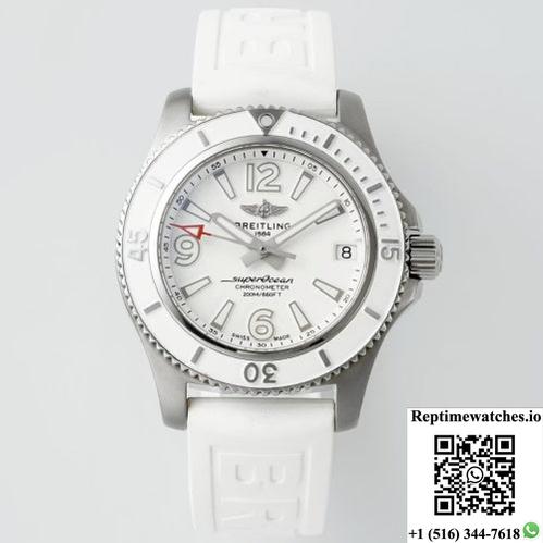 Breitling Superocean A17316D21A1S1 Tf Factory White Dial-Rep Time Watches