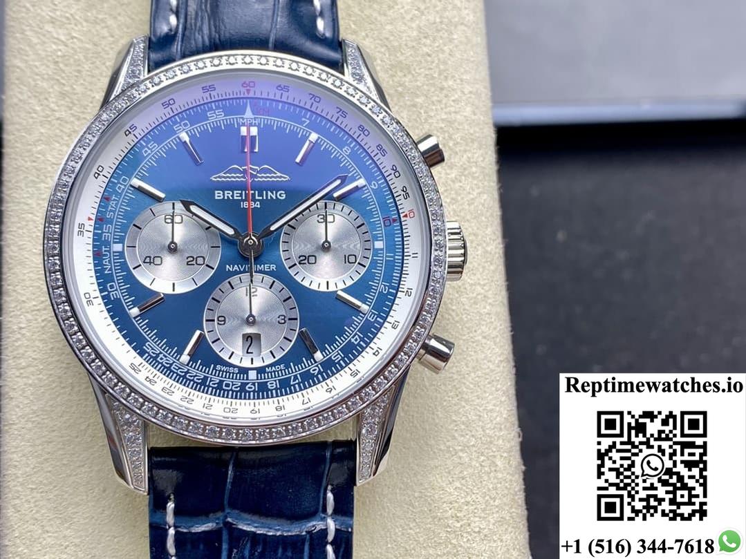 Breitling Navitimer Ab0139631C1P1 Bls Factory Stainless Steel Case-Rep Time Watches