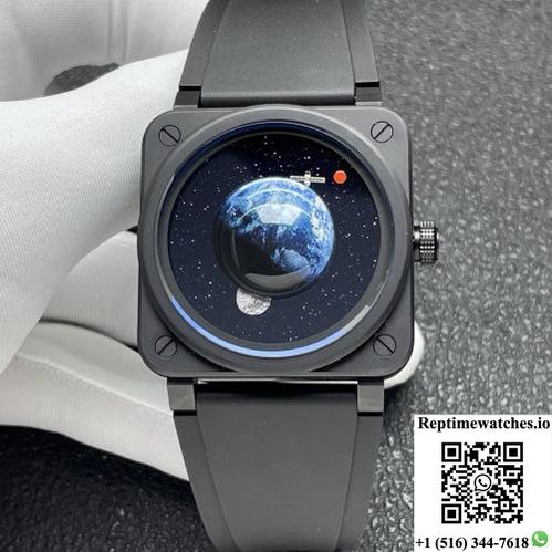 Bell & Ross Instruments Br03A-Emm-Ce-Srb M+ Factory-Rep Time Watches