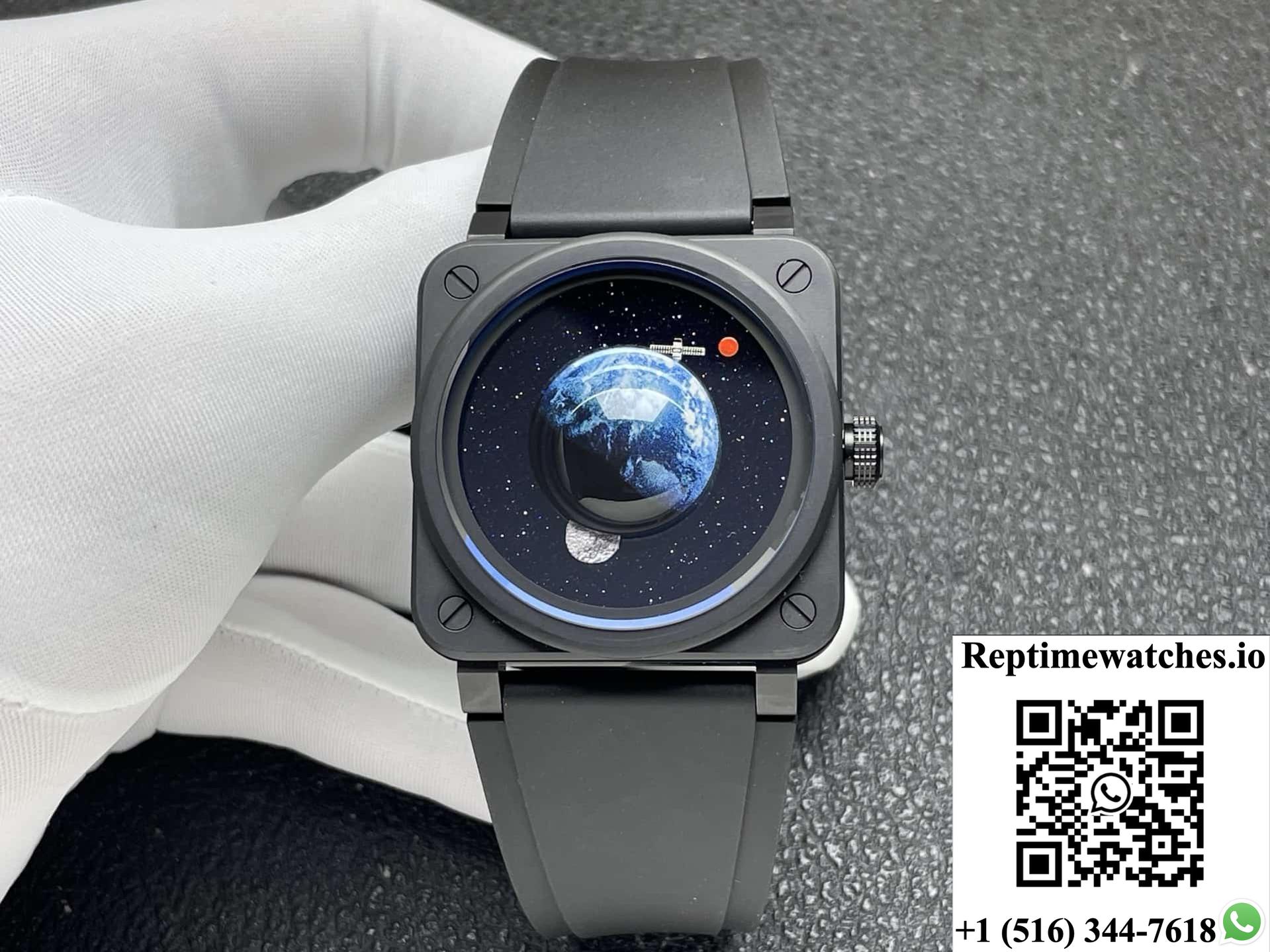 Bell & Ross Instruments Br03A-Emm-Ce-Srb M+ Factory-Rep Time Watches