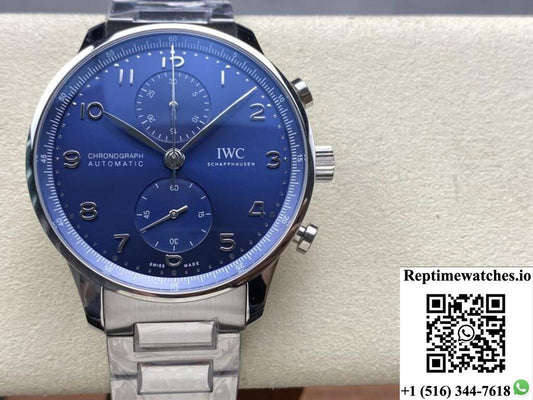 IWC PORTUGAL IW371606 ZF FACTORY STAINLESS STEEL STRAP