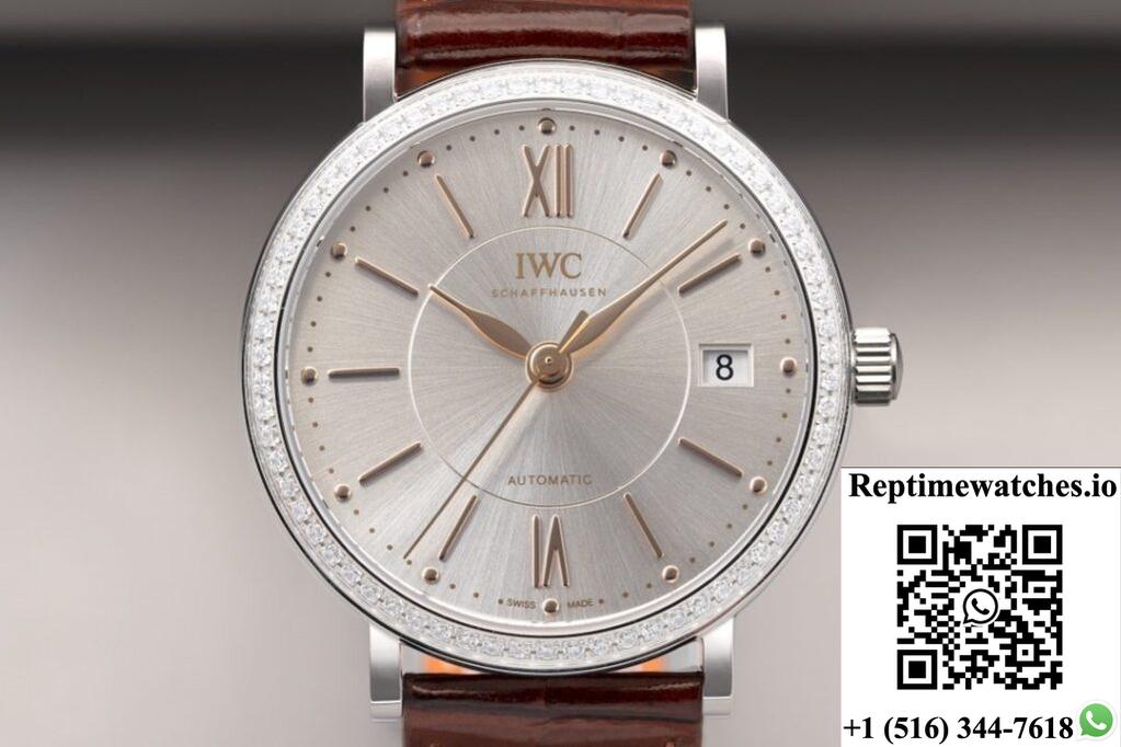 IWC PORTOFINO IW458103 V7 FACTORY STAINLESS STEEL CASE