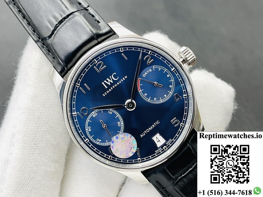 IWC Portuguese IW500710 ZF factory V5 date display