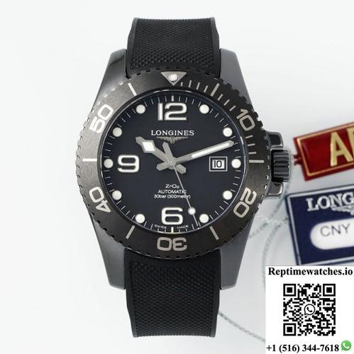 Longines Concas L3.784.4.56.9 Af Factory Rubber Strap-Rep Time Watches