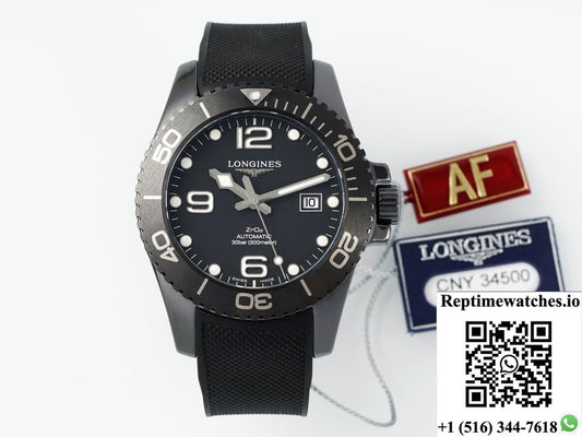 Longines Concas L3.784.4.56.9 AF factory rubber strap