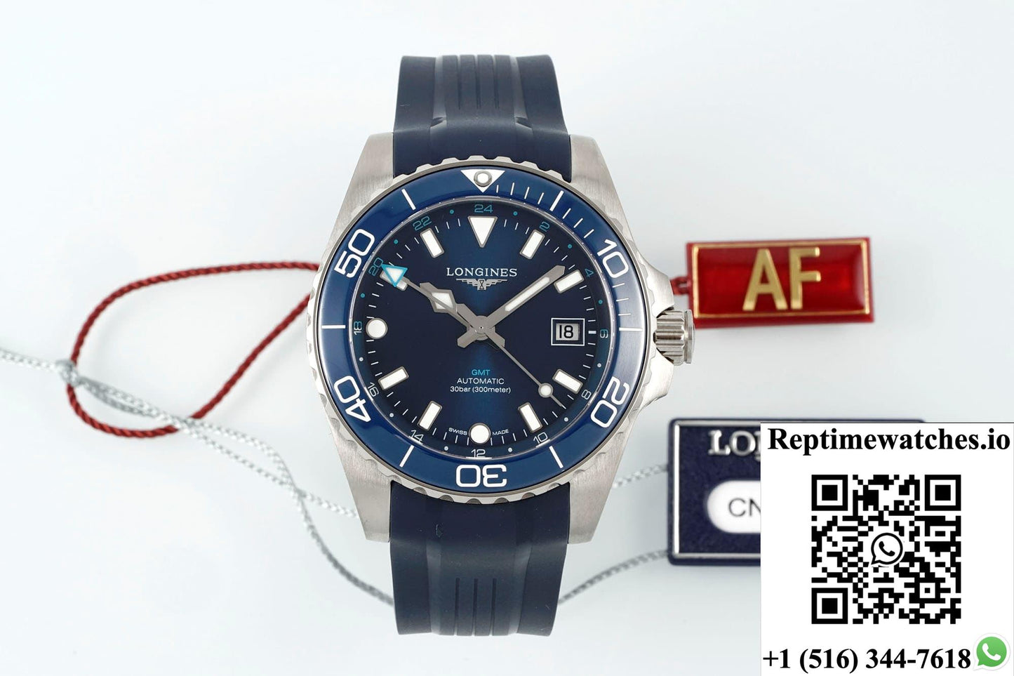 Longines Concas L3.790.4.96.9 AF Factory Dual Time Zone