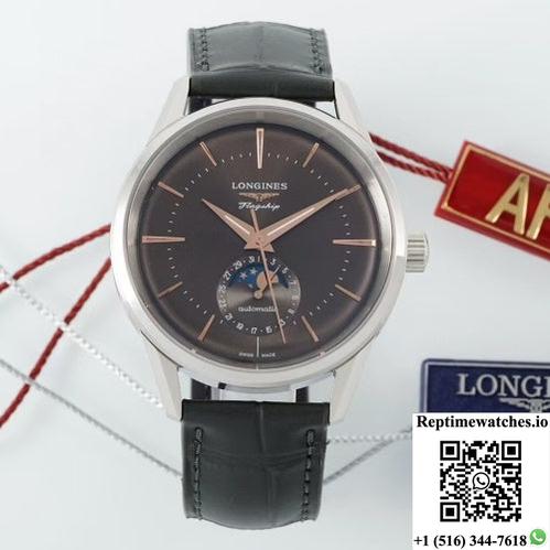 Longines Flagship L4.815.4.62.2 Af Factory Stainless Steel Case-Rep Time Watches