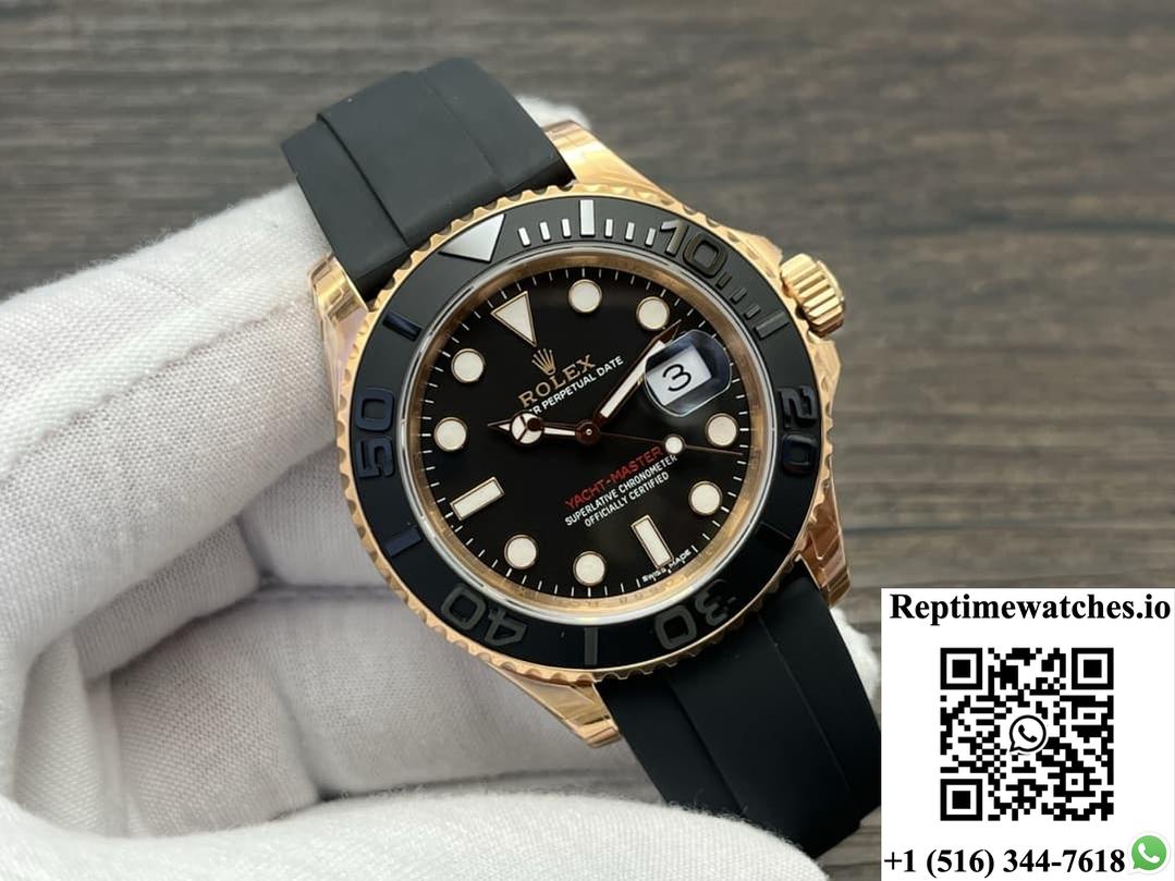 Rolex Yacht-Master M268655-0017 VS Factory Rubber Strap