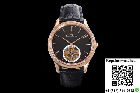 Jaeger-LeCoultre Master Q1682412 RMS Factory Tourbillon Alligator Leather Strap