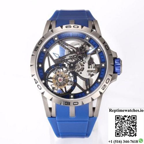 Roger Dubuis Excalibur Rddbex0479 New Factory Tourbillon Rubber Strap-Rep Time Watches