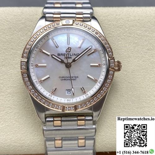 Breitling Chronomat U10380591A2U1 Bls Factory Diamond Bezel-Rep Time Watches