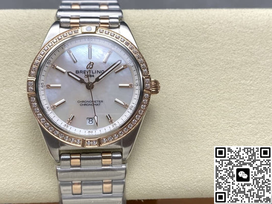 Breitling Chronomat U10380591A2U1 BLS factory diamond bezel