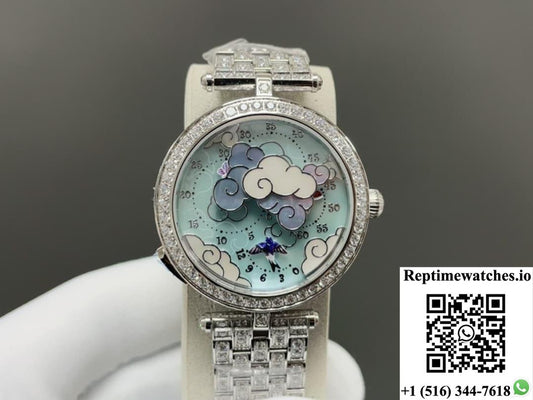 Van Cleef & Arpels Poetic Complexity VCARO8OD00 5G Factory Diamond Case