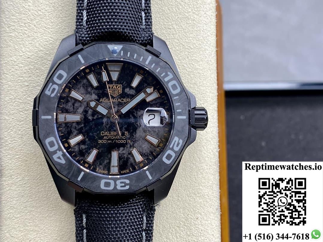 Tag Heuer Aquaracer Wbd218A.Fc6445 Tar Factory Black Dial-Rep Time Watches
