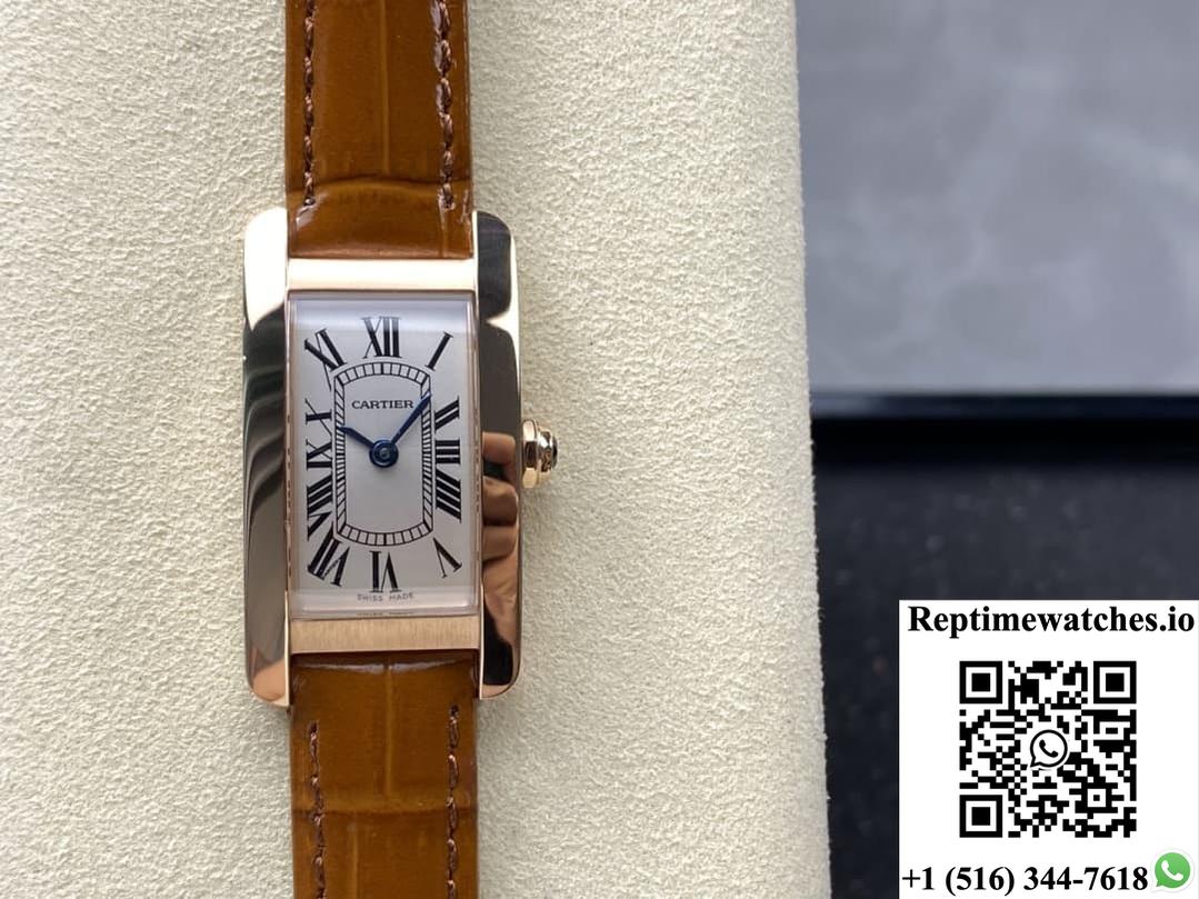 Cartier Tank WGTA0133 8848 Factory Alligator Leather Strap