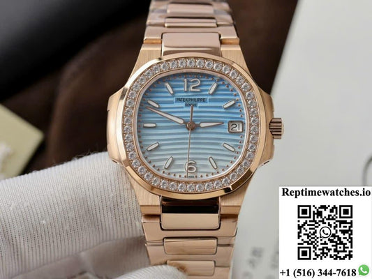 Patek Philippe Nautilus 7010R GR Factory Date Display