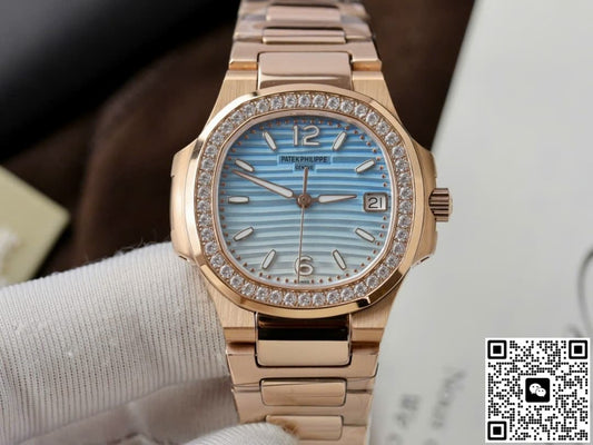 Patek Philippe Nautilus 7010R GR Factory Date Display