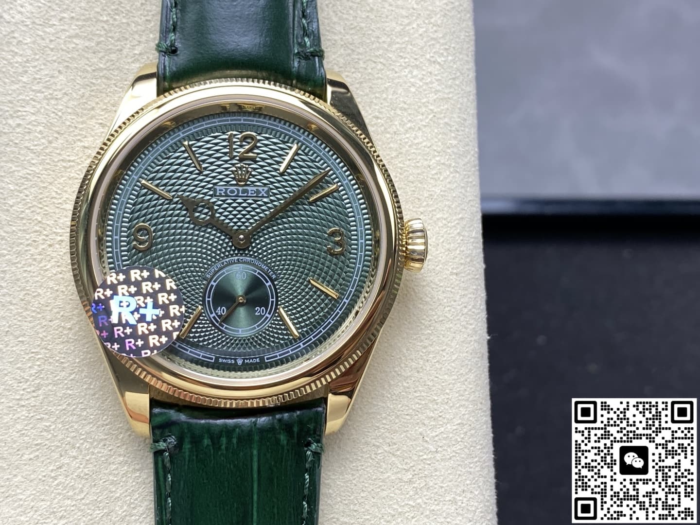 Rolex Perpetual 1908 m52508-0003 R+ factory green dial